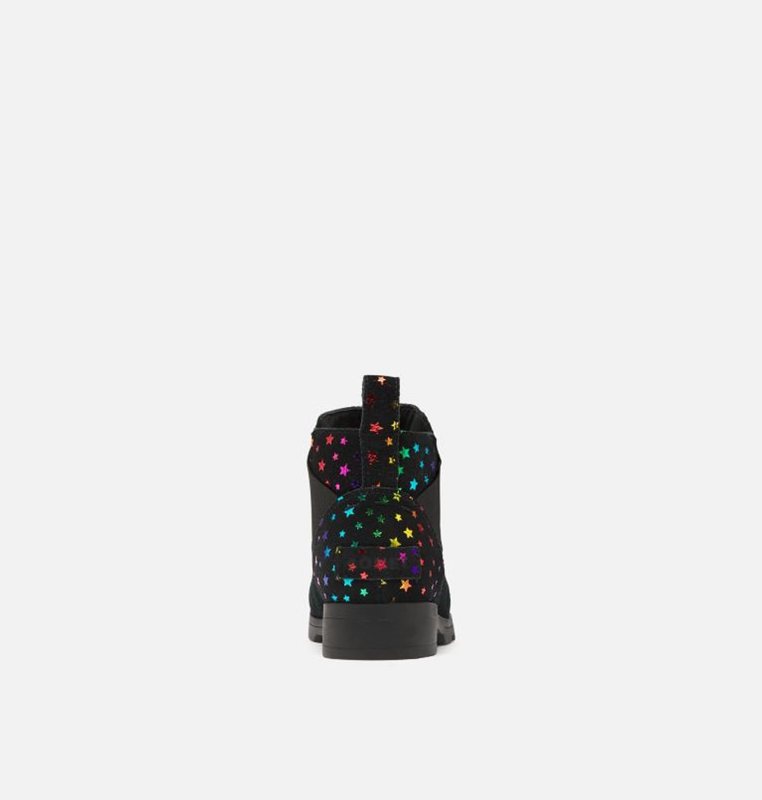 Sorel Barn Stövlar Svarta - Youth Emelie™ Chelsea - RWL-615849